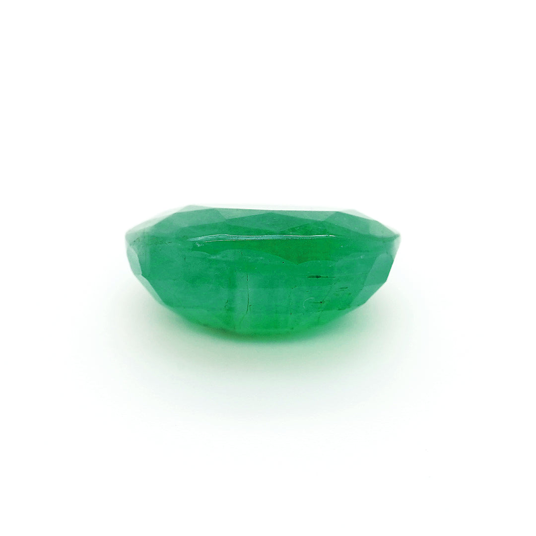 4.46 Cts Emerald 12X9 MM Oval Gemstone