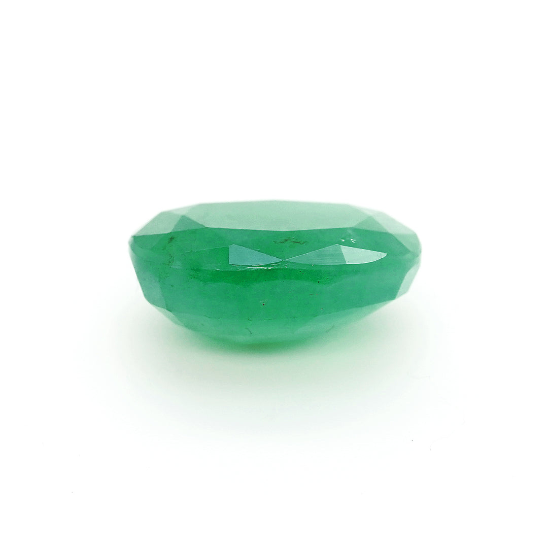 4.4 Cts Emerald 12X9 MM Oval Gemstone