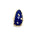 17.92 Cts Lapis Lazuli Statement Ring in Brass