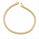 5.70 DEW Moissanite Tennis Bracelet in 925 Yellow Gold Plated