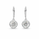 3.65 DEW White Moissanite Dangle Earring