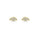 0.19 Cts White Diamond Earring in 14K Yellow Gold