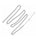 5.86 Ctw Lab Grown Diamond Necklace in 925 Platinum Plated