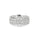 1.15 Cts Lab Grown Diamond Cluster Ring in 925 Platinum Plated