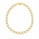 7.50 DEW Moissanite Bracelet in 925 Yellow Gold