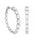 3.00 Ctw Lab Grown Diamond Hoop Earring in 925 Platinum Plated