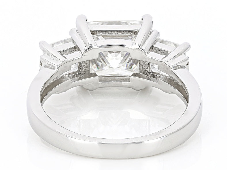 4.60 DEW Moissanite Ring in 925 Platinum Plated