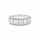 2.20 DEW Moissanite Halo Ring in 925 Platinum Plated