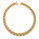 1.25 DEW Moissanite Necklace in Brass