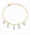 6.05 DEW Moissanite Bracelet in 925 Yellow Gold Plated