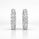 11.45 DEW Moissanite Earring in 925 Platinum Plated