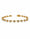 2.00 Ctw Lab Grown Diamond Bracelet in 925 Yellow Gold Plated