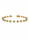 2.06 DEW Moissanite Bangle in 925 Yellow Gold Plated