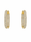5.15 DEW Moissanite  Earring in 925 Yellow Gold Plated