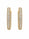 5.92 Ctw Lab Grown Diamond Earring in 925 Yellow Gold Plated