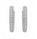 5.92 Ctw Lab Grown Diamond Earring in 925 Platinum Plated