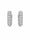 2.21 Ctw Lab Grown Diamond Earring in 925 Platinum Plated