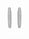 6.90 Ctw Lab Grown Diamond Earring in 925 Platinum Plated