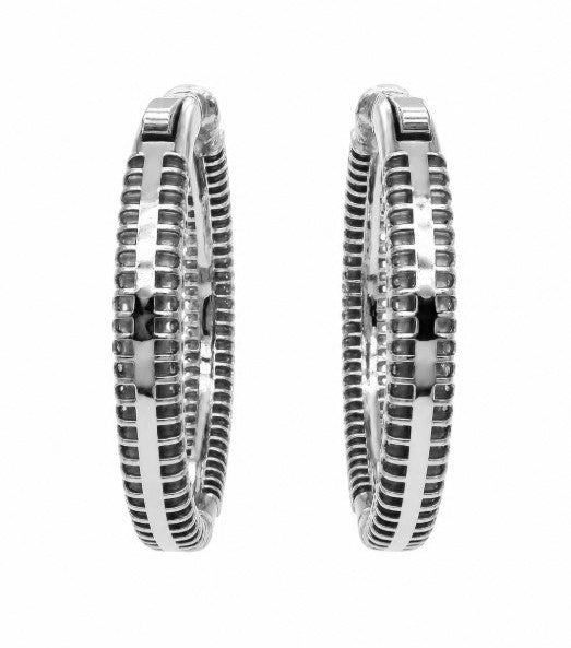 6.90 Ctw Lab Grown Diamond Earring in 925 Platinum Plated