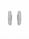 3.76 Ctw Lab Grown Diamond Earring in 925 Platinum Plated