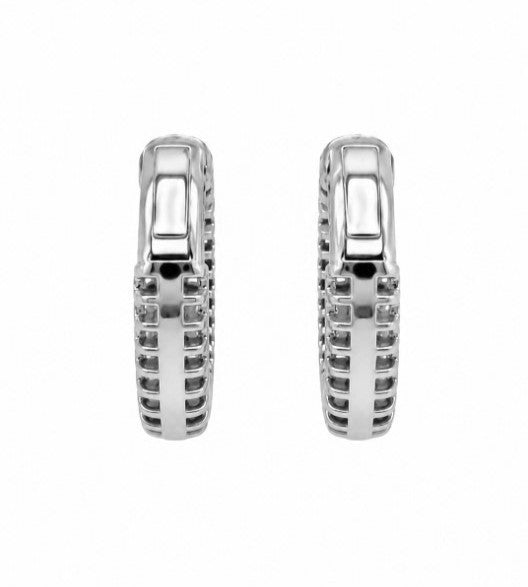 2.20 Ctw Lab Grown Diamond Earring in 925 Platinum Plated