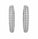 5.78 Ctw Lab Grown Diamond Earring In 925 Platinum Plated
