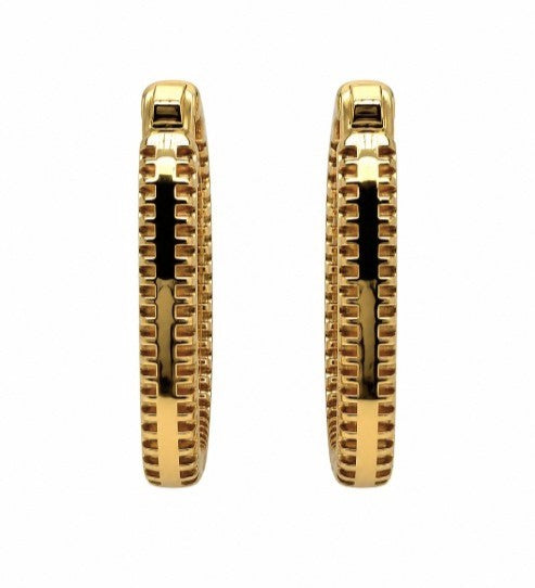 5.70 DEW  Moissanite Earring in 925 Yellow Gold Plated