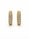 2.05 DEW  Moissanite Earring in 925 Yellow Gold Plated