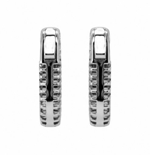 2.05 DEW  Moissanite Earring in 925 Platinum Plated