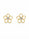 0.66 DEW Moissanite Earring in 925 Yellow Gold Plated