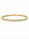 2.48 DEW Moissanite Bangle in 925 Yellow Gold Plated