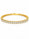 9.44 DEW Moissanite Bangle in 925 Yellow Gold Plated