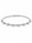 1.43 DEW Moissanite Bangle in 925 Platinum Plated