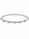 1.21 DEW Moissanite Bangle in 925 Platinum Plated