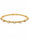 1.21 DEW Moissanite Bangle in 925 Yellow Gold Plated