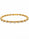 2.20 DEW Moissanite Bangle in 925 Yellow Gold Plated