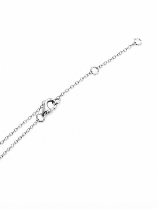 1.19 Ctw Lab Grown Diamond Necklace in 925 Platinum Plated