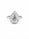 0.72 Ctw Lab Grown Diamond Ring in 925 Platinum Plated