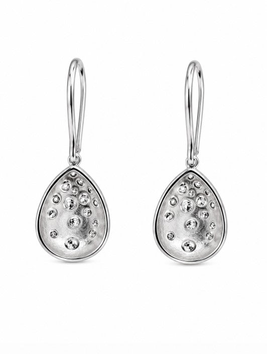 1.47 Ctw Lab Grown Diamond Earring in 925 Platinum Plated
