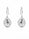 1.47 Ctw Lab Grown Diamond Earring in 925 Platinum Plated