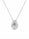 0.75 Ctw Lab Grown Diamond Necklace in 925 Platinum Plated