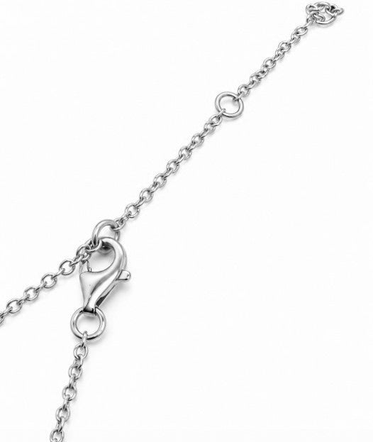 0.75 Ctw Lab Grown Diamond Necklace in 925 Platinum Plated