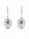 1.72 Ctw Lab Grown Diamond Earring in 925 Platinum Plated