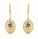 1.72 Ctw Lab Grown Diamond Earring in 925 Yellow Gold Plated