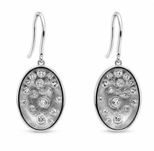 1.72 Ctw Lab Grown Diamond Earring in 925 Platinum Plated