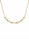 0.26 Ctw Lab Grown Diamond Necklace in 925 Yellow Gold Plated