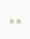1.43 Ctw Lab Grown Diamond Earring in 925 Yellow Gold Plated
