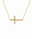 0.50 Ctw Lab Grown Diamond Necklace in 925 Yellow Gold Plated