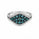 1.41 Ctw Lab Grown Diamond Ring in 925 Two Tone