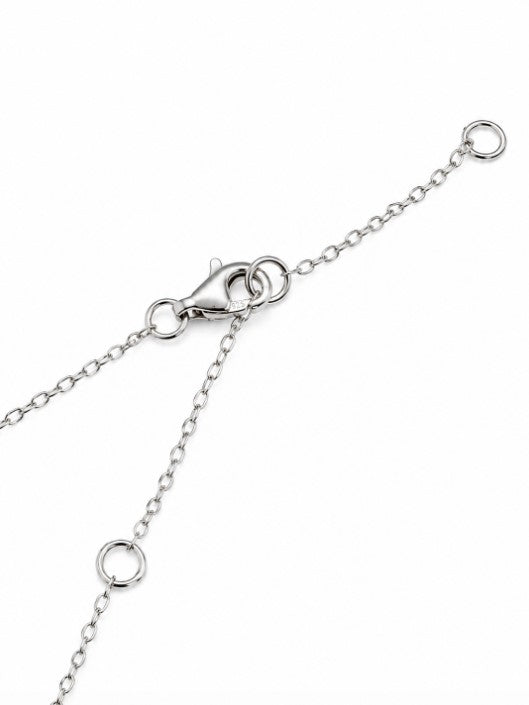 1.28 Ctw Lab Grown Diamond Pendant in 925 Two Tone